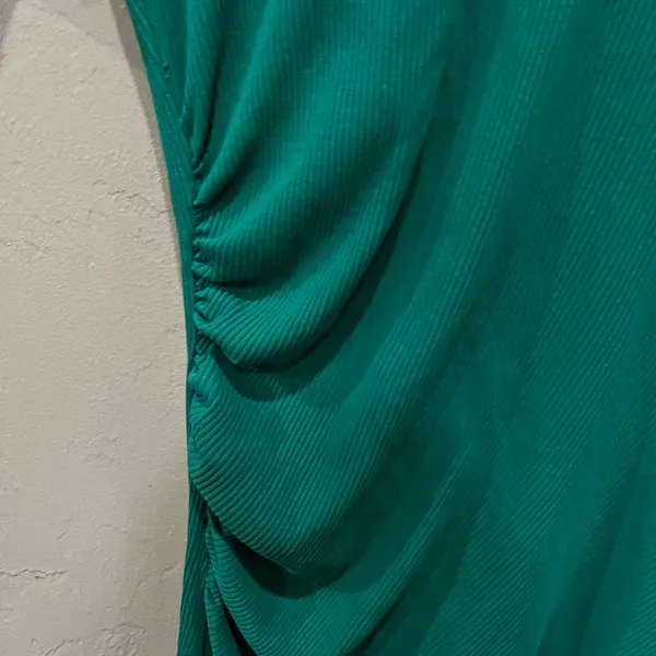 Zara Emerald Green Midi Dress - Image 4