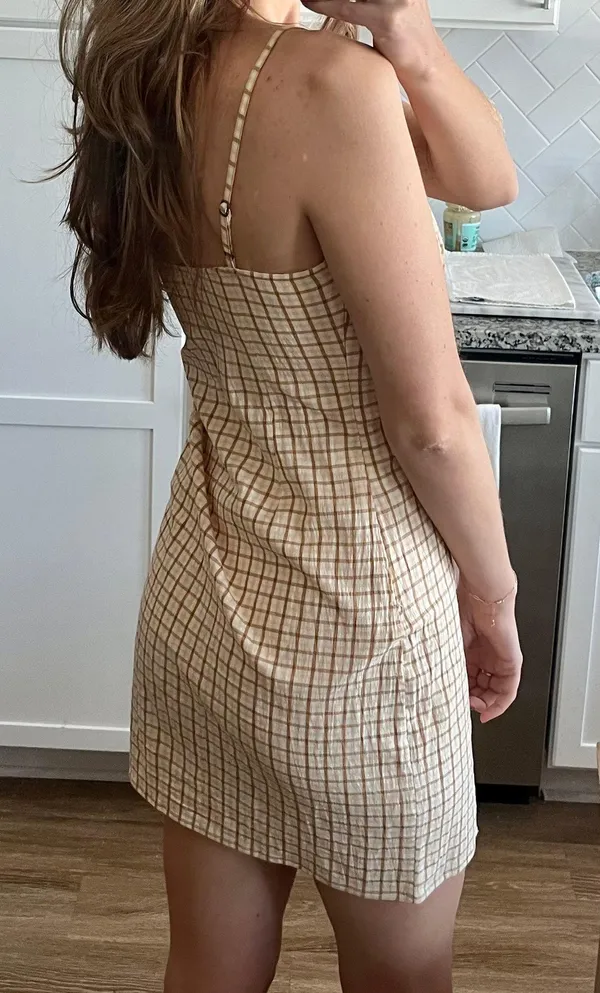 Billabong Gingham Dress - Image 3