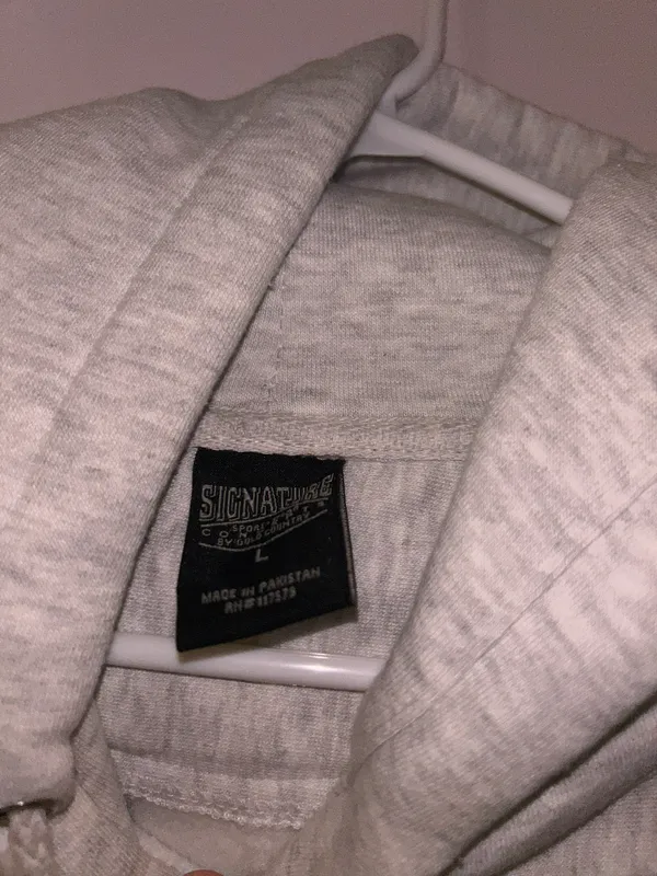 Minnesota Hoodie Gray Size L - Image 3