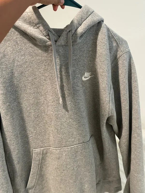 Nike grey hoodie - Image 4