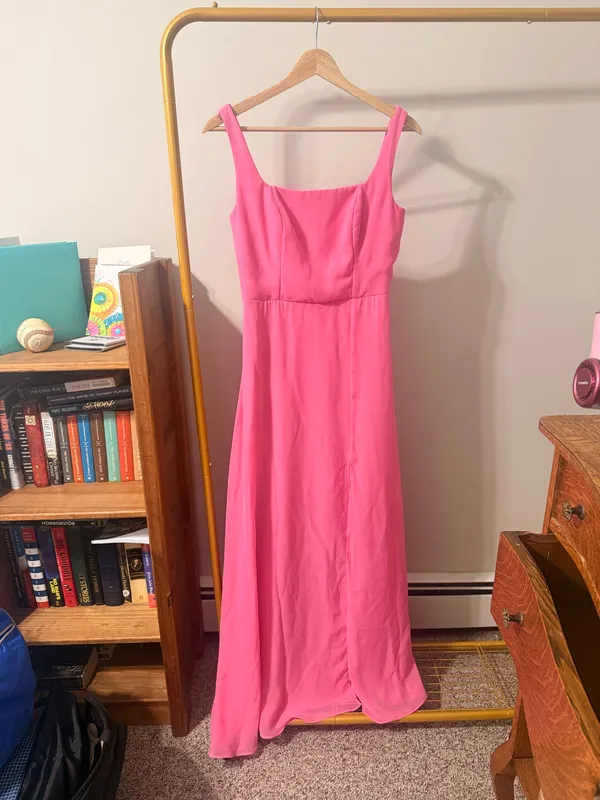 Pink Bridesmaid Dress Birdy Grey - Image 2
