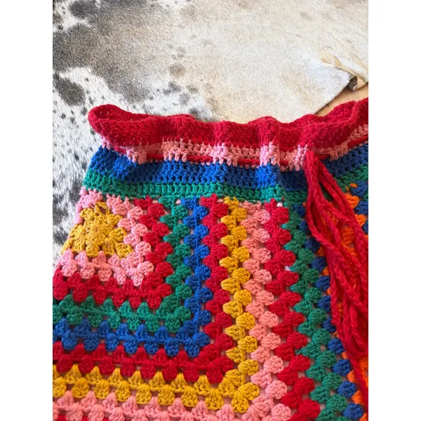 FARM RIO Colorful Crochet Knit Shorts Size‎ Medium - Image 2