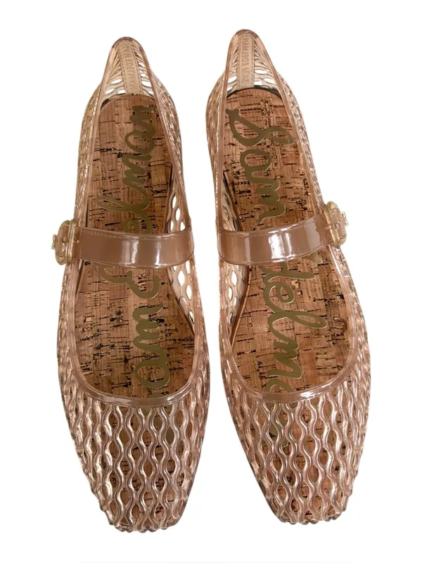 New In Box Sam Edelman Michaela Jelly Mary Jane Flats Size 11 - Image 2