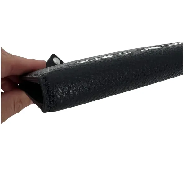 Marc Jacobs Medium Flat‎ Black Leather Zip Card Wallet - Image 12