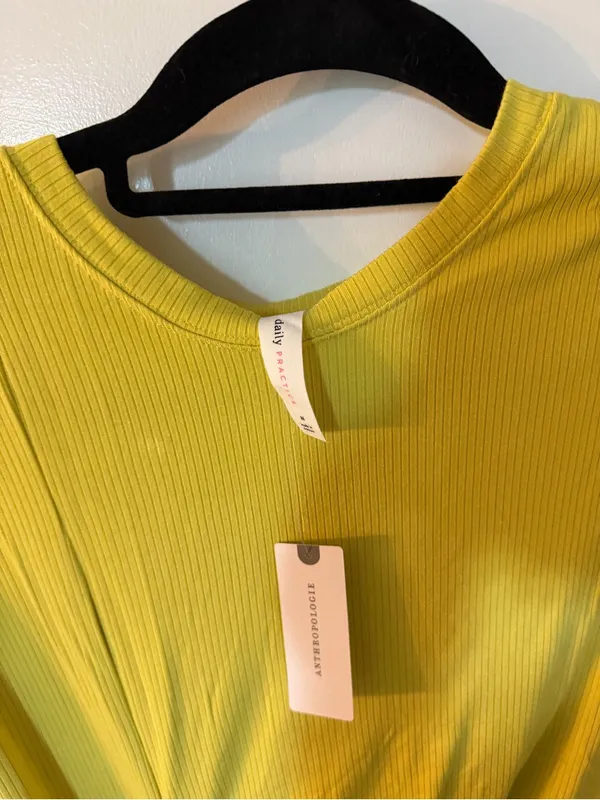 Daily Practice by Anthropologie Nico Tie-Waist Dress medium nwt - Image 6