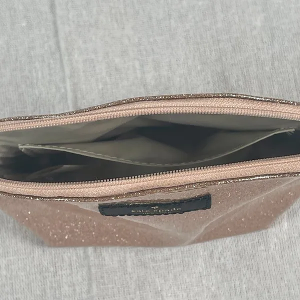 Kate Spade | Rose Gold Terrace Street Keri Cosmetic Bag - Image 8