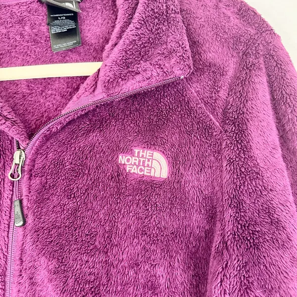 The North Face Women's Osito 2 Fleece Jacket Size Large Full Zip Gorpcore - Image 3