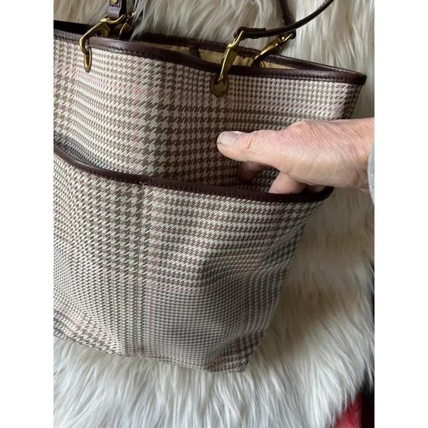 Lauren Ralph Lauren Canvas Tote Bag/Shoulder Bag - Image 7