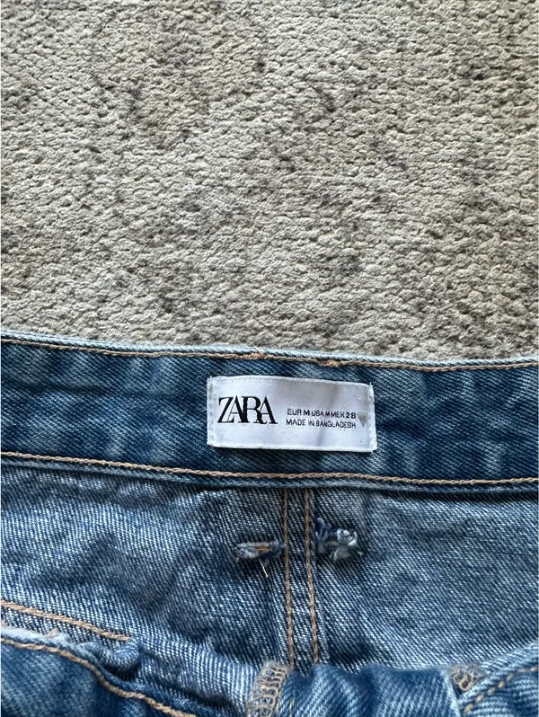 ZARA Jean Skirt Denim - Image 2