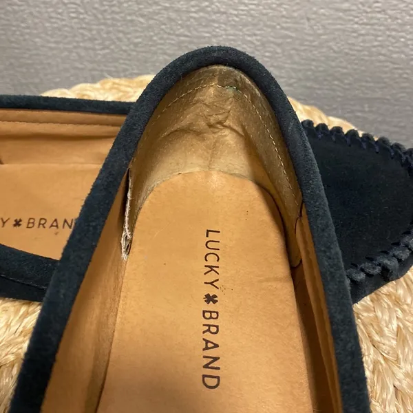 Lucky Brand Analyse womens blue-green loafers size 7 - Image 8