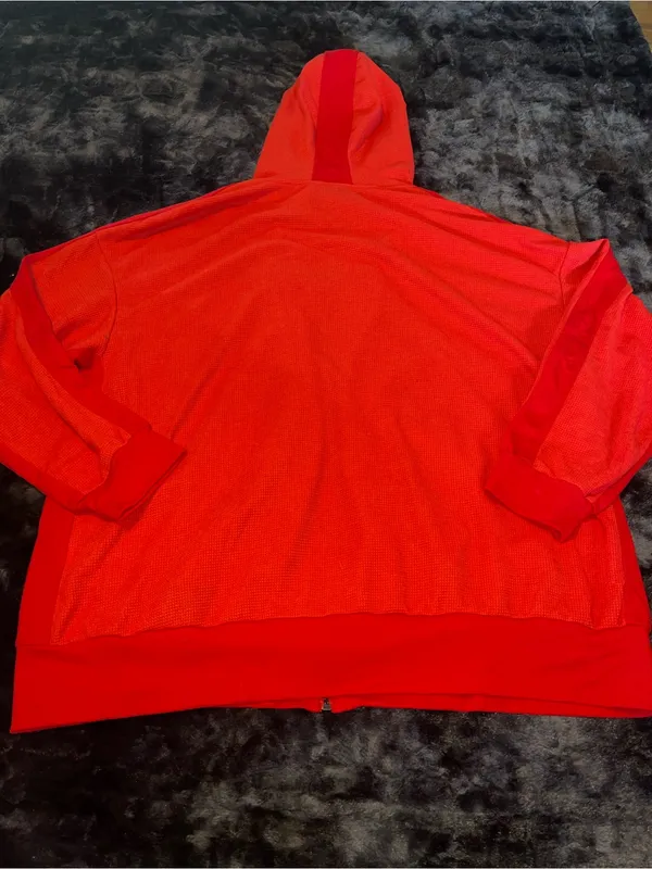 Unbranded zipup hoodie Red Size 3X - Image 8