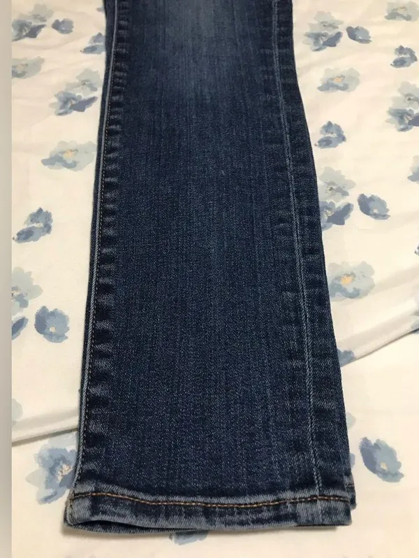 J crew women Skinny Leg Jeans Low Waist size 24/26 True Color Is Pic 10. - Image 6
