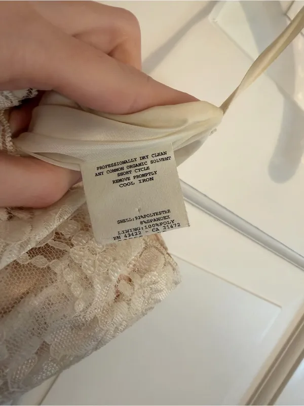 Jessica McClintock for Gunne Sax 1990s Vintage Prom Strapless Dress Size 5 - Image 4