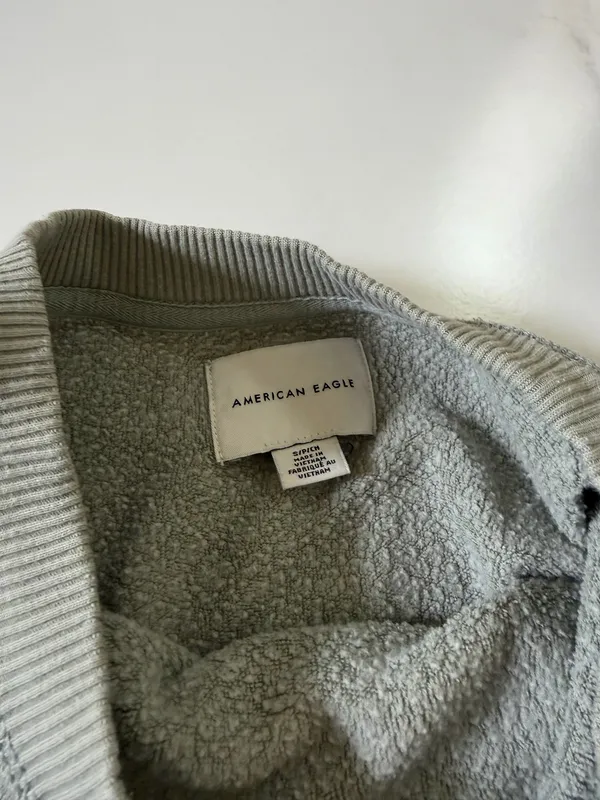 American Eagle Cropped Crewneck  - Image 2