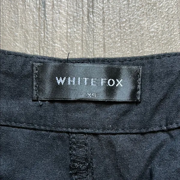 White Fox Boutique Black Cargo Pants Straight Fit - Image 2