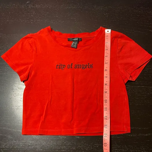 Forever 21 Bold Red Top - Image 4