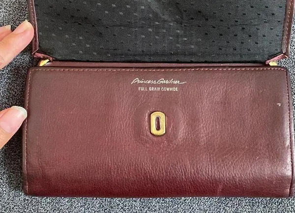 Vintage Princess Gardner Leather Wallet Full Grain Cowhide - Image 2