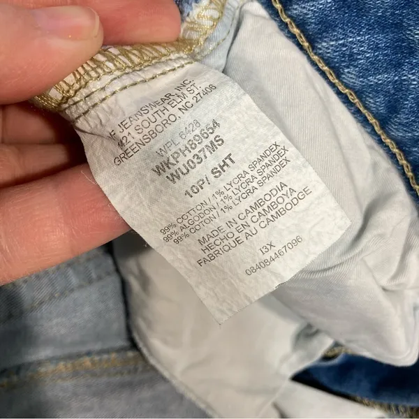 Wrangler Aura by short rise boot‎ cut Jeans size 10P - Image 6