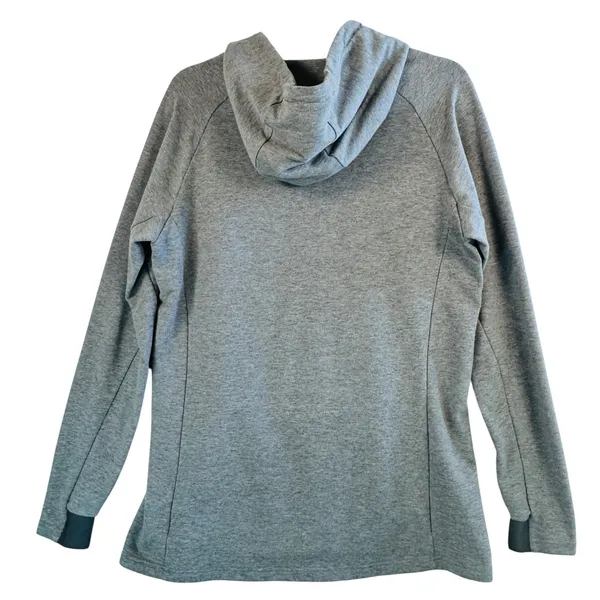 Nike Gymshark Women's Medium Gray Pullover Hoodie Logo Athleisure‎ Gorpcore Cozy - Image 2