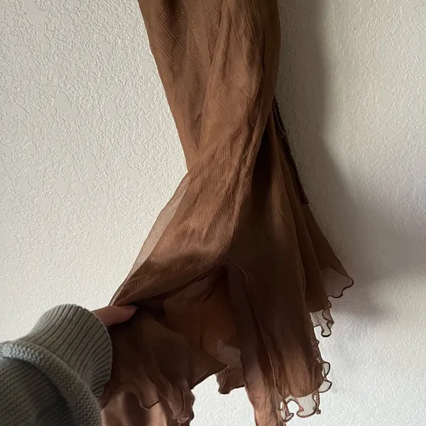 Vintage Y2K silk tunic - Image 4