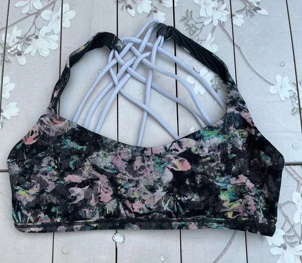 lululemon athletica Black and Pink Sports Bra Intimates - Image 2