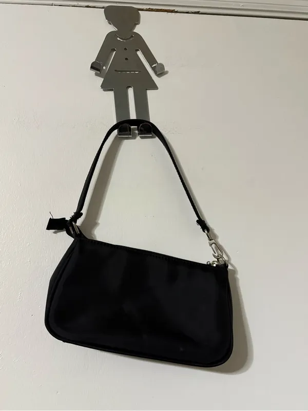 Disney Tinker Bell Black Shoulder Bag Y2K - Image 2
