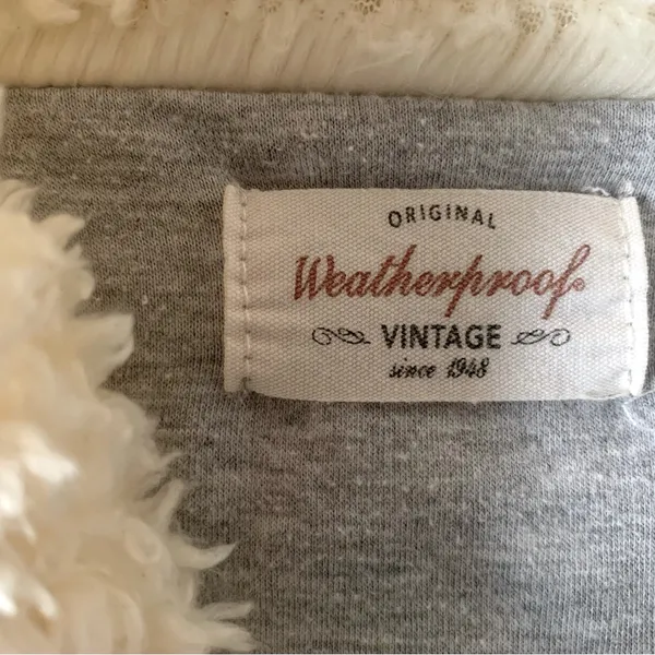 Original Weatherproof Sherpa Teddy Pullover Jacket With Pockets - Image 4