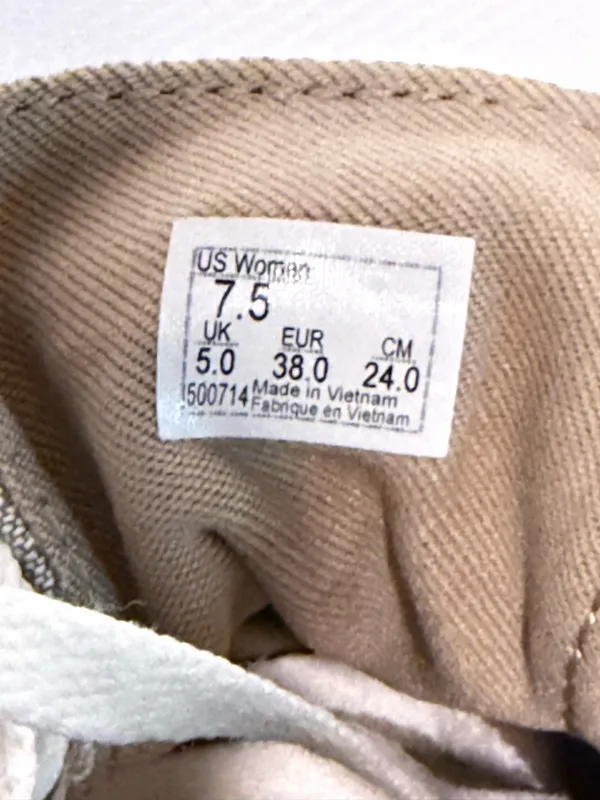 Classic Vans Women’s Canvas Sneakers  - Image 3
