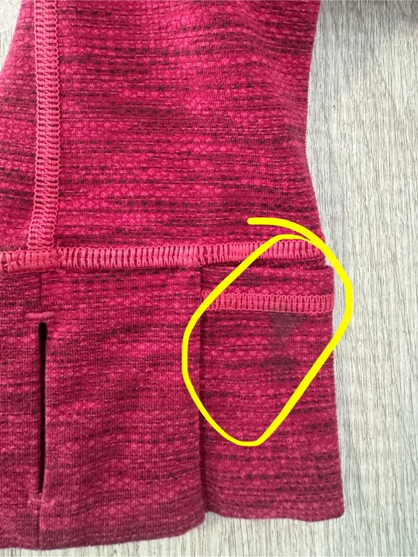 Lululemon Define Jacket Diamond Jacquard Berry Rumble Gyn Athleisure Sz 6 *READ - Image 4