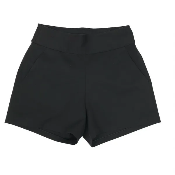 LULULEMON Shaped Away From The Body Solid Short 3" Women Sz 4 Black Athletic - Image 6