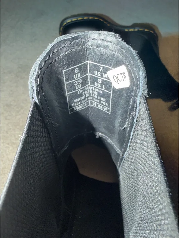 Dr Martens Black Leather Chelsea Boots - Image 4