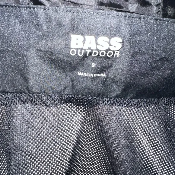 BASS OUTDOOR🦎Firebird Trail Rain Jacket🌵 Black - Image 4