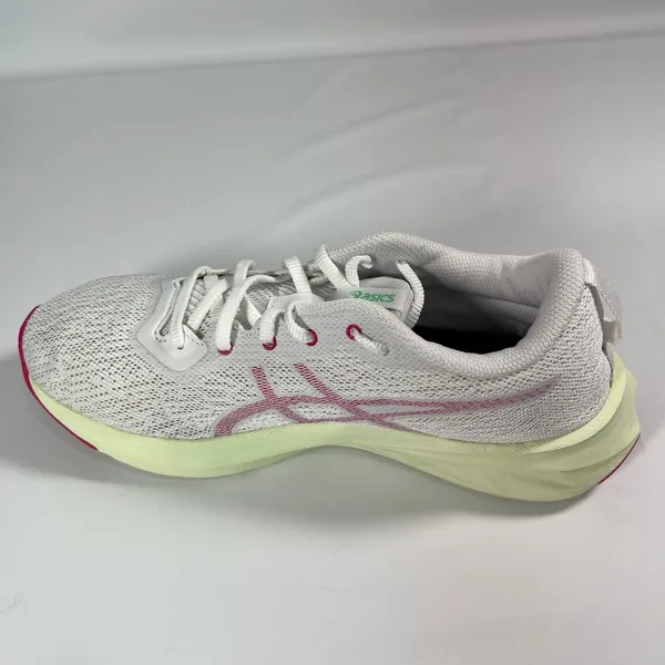 ASICS Versablast 3 Running Shoes Womens 7.5‎ White Lime Pink 1012B179 Athletic - Image 6