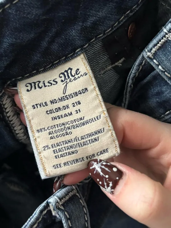 Miss Me Mid Rise Bootcut Jeans - Image 4
