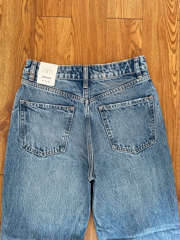 Zara high rise ankle length jeans  - Image 12