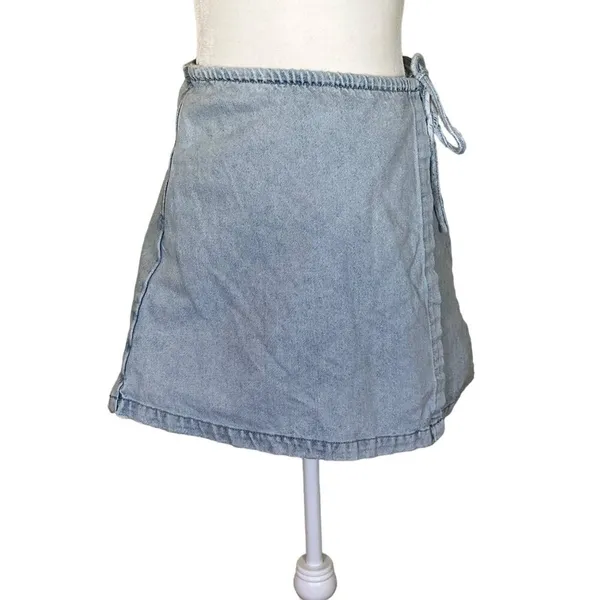 BlankNyc Don't You Know Denim Skort in Blue 29 Womens Jean Skirt Shorts - Image 6