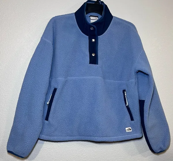 The North Face Cragmont Fleece Quarter-Snap Long-Sleeve Pullover for Ladies M - Image 2