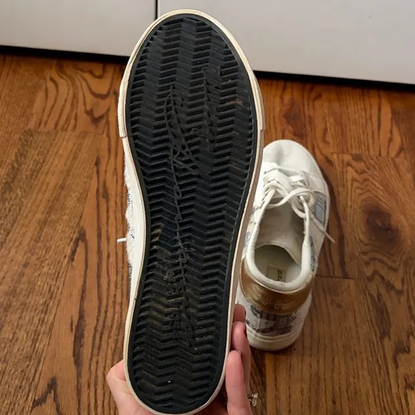 Vintage Havana Dina Sneaker Suede and Calf Hair Size 11 New without Box - Image 5