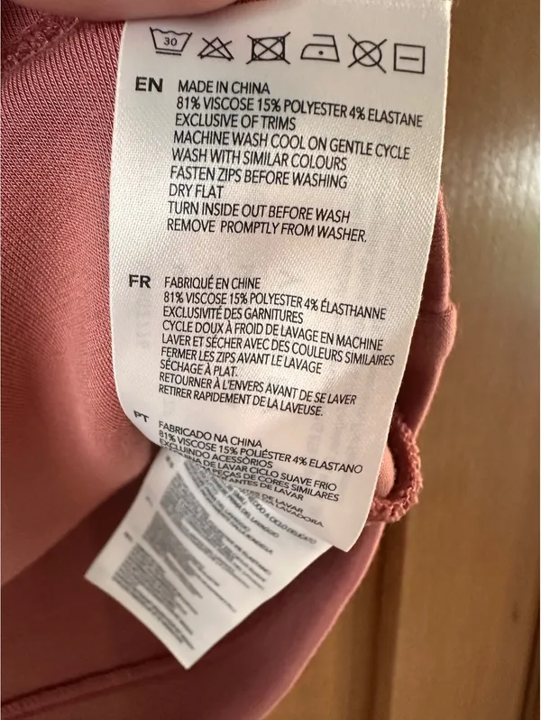 NWOT Varley DoubleSoft Magnolia 2.0 Half-Zip Tank in Canyon Rose Women’s Medium - Image 10