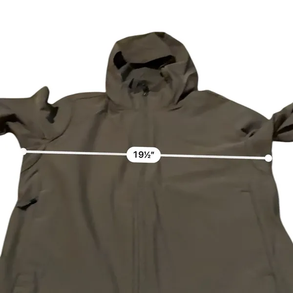 Prana Halle AT Long‎ Sleeve Full Zip Hooded Jacket in Slate Green Sz S NEW - Image 12