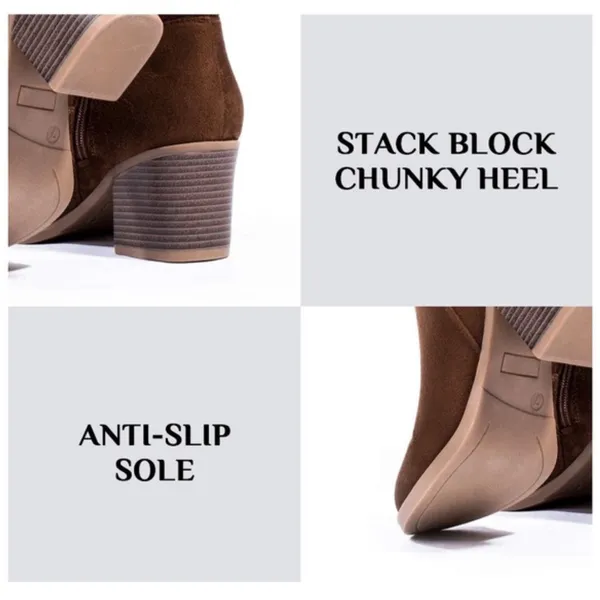 Brown Suede Knee - Image 4