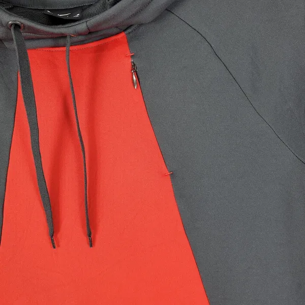 Nike‎ Hoodie Womens Sz M Cornell Dry Academy Pullover Sweatshirt Gray Red Bear - Image 4