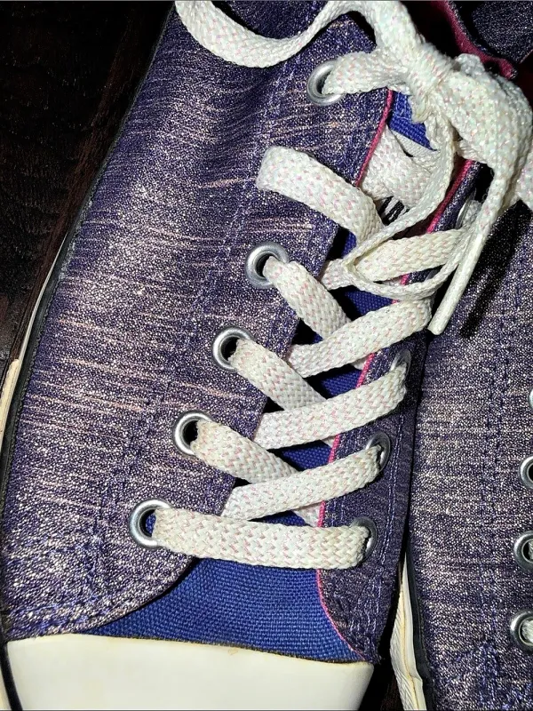 Converse Chuck Taylor All Star East Coaster Periwinkle Textile East Coaster Sz 6 - Image 4
