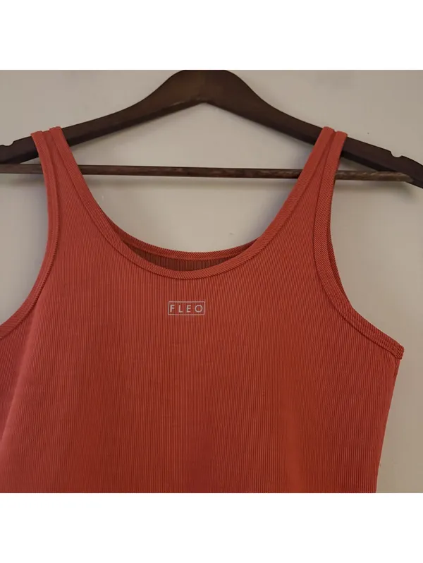 Fleo Ribbed Tank Top - Image 3
