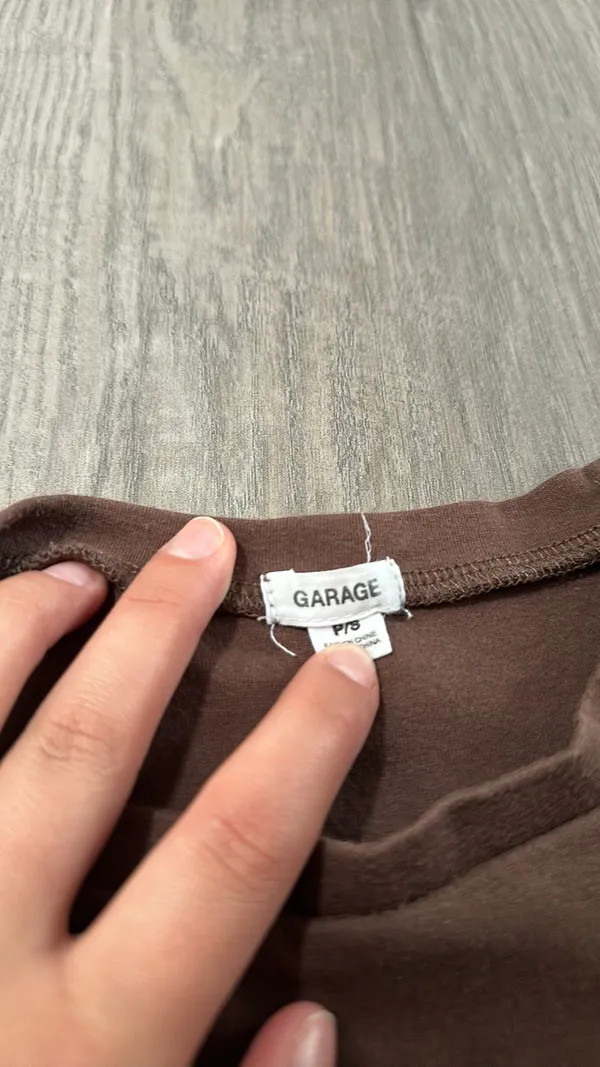 Garage Cropped Baby Tee - Image 3