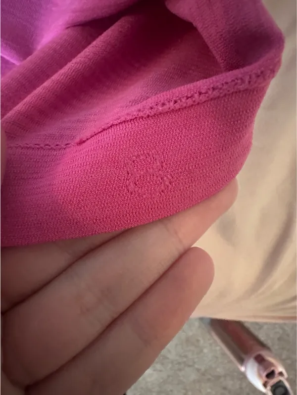 Hot Pink Lululemon Swifty Tech Long Sleeve - Image 2