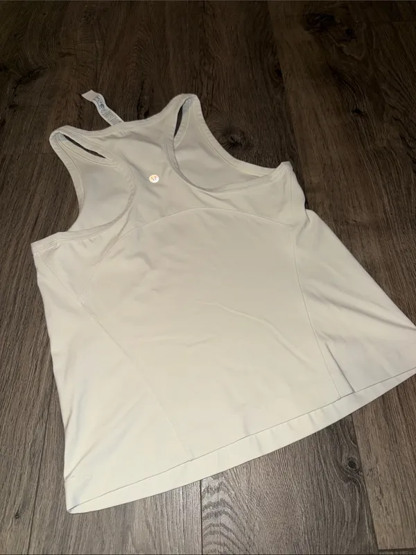 lululemon athletica Cream Racerback Tank - Image 3