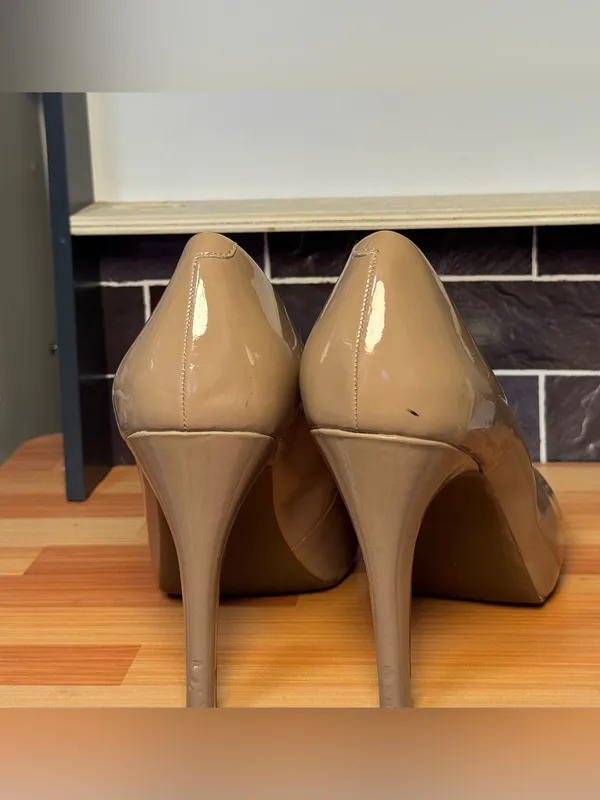 Jessica Simpson Classic Nude Patent Pumps - Women - Image 4