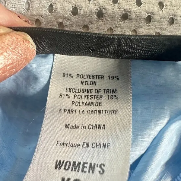Patagonia Vest Cycling Women Size XS Nylon Windbreaker Light Weight Blue Outdoor - Image 7