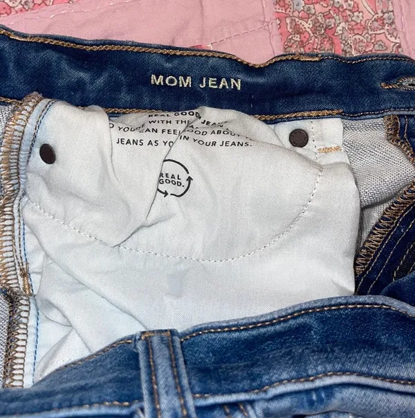 American Eagle Ripped Mom Jeans - Image 6